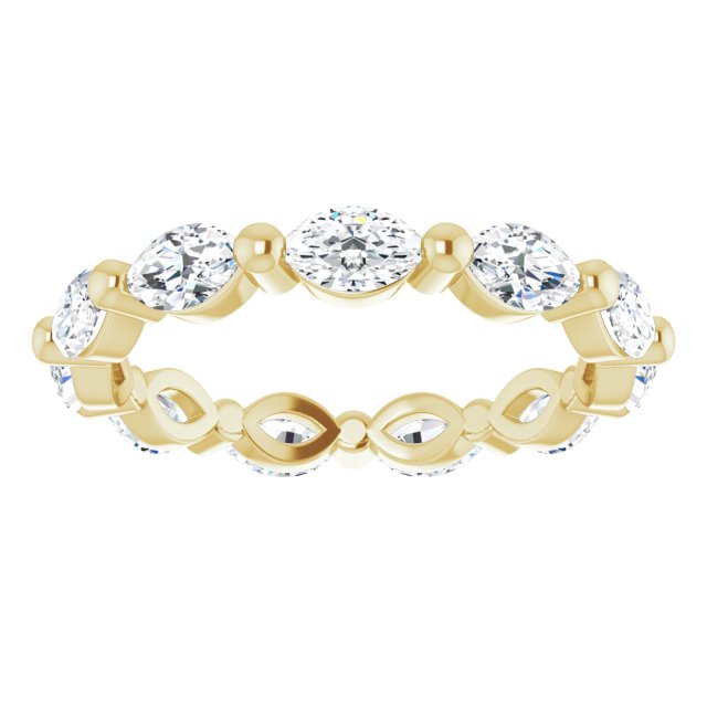 2.20 ct. Marquise Diamond Eternity Band-VIRABYANI